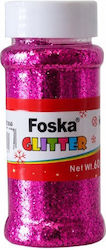 Glitzer Goldstaub Foska Schüttelglas 60g Fuchsien