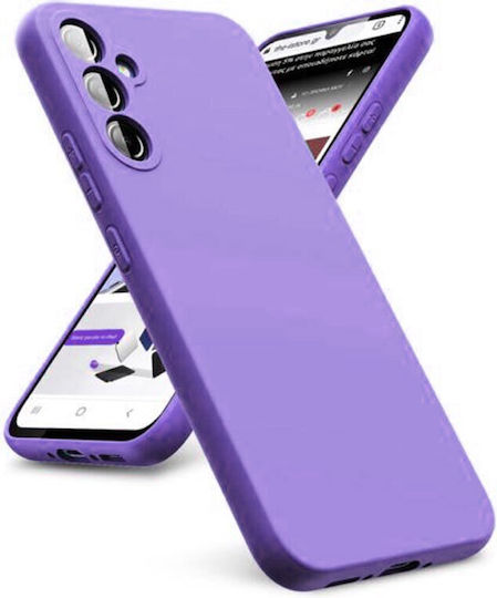 Handyhülle Silikon Liquid Silicone Case Samsung Galaxy S26 FE Violett Oem