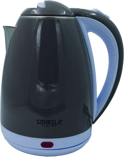 Sidirela Βραστήρας 1.8lt 1500W Καφέ