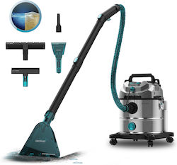 Cecotec Pro Conga CarpetClean 20000 Pro Ultra Aspirator Umed-Uscat 1600W cu Recipient din Inox 20lt Argintiu Cecotec Pro Conga CarpetClean 20000 Pro Ultra Aspirator Umed-Uscat 1600W cu Recipient din Inox 20lt Argintiu