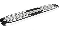 Turtle Ασημί Σκαλοπάτια Αυτοκινήτου 4x4 για Seat Ateca για Skoda Kodiaq για Volkswagen Tiguan Allspace Turtle Ασημί Σκαλοπάτια Αυτοκινήτου 4x4 για Seat Ateca για Skoda Kodiaq για Volkswagen Tiguan Allspace