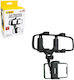 Andowl Car Mobile Mount with Adjustable Hooks Black