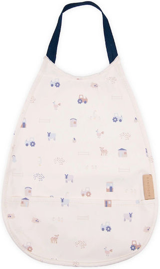 Bamboom The Farm Waterproof Fabric Baby Bib with Pocket The Farm