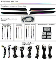 LM Digital Iluminat Decorativ Interior Auto Iluminat Ambiental Ascuns
