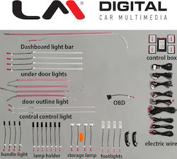 LM Digital Iluminat Ambiental Ascuns Interior RGB