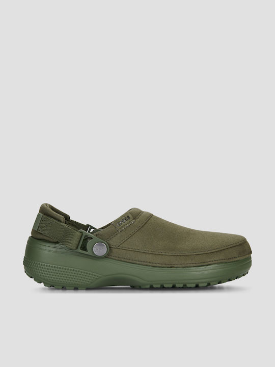 Crocs Classic Γυναικεία Σαμπό Πράσινα