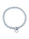 My Pet Choke Collar Twisted Chrome Ring L 55cmx4mm My Pet