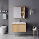 Pakketo Sinkea Mentis Bathroom Vanity Unit with...