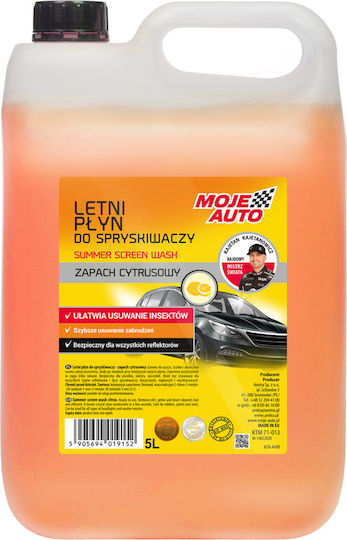 Moje Auto Καθαριστικό Υγρό Τζαμιών Αυτοκινήτου 5lt