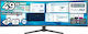 OptimX MT49J-1 Ultrawide IPS Curbat Monitor 49" 3840x1080 144Hz