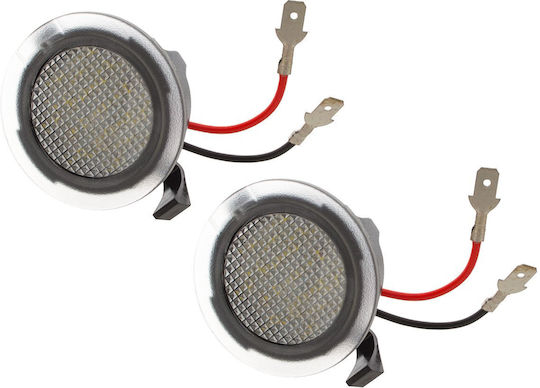 Ford Edge Ii Mondeo Mk5 S-max Ii Led Mirror Illumination Lights 2 Pcs Set
