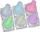 Aurora Glitter Sugar Coating Effect Decorating Powders 6 Jars