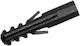 Plastic Anchors for Concrete Black M14 20 Pieces