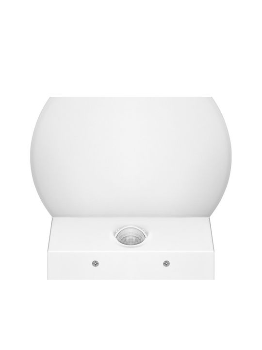 Adviti Επιτοίχιο Εξωτερικό Φωτιστικό LED IP65 15W με Φυσικό Λευκό Φως
