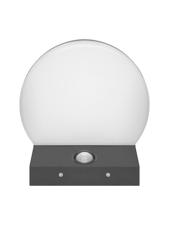 Adviti Wandmontiertes Außenbeleuchtung LED IP65 15W mit Natürliches Weiß Licht