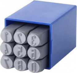 Set 9 Punch Numbers Luckhaus 10mm Set 9 Punch Numbers Luckhaus 10mm