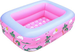 Children's Inflatable Swimming Pool 120x90x35cm Pink Children's Inflatable Swimming Pool 120x90x35cm Pink