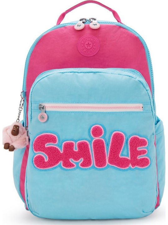 Kipling Seoul Laptop Backpack for 15" in Blue Colour