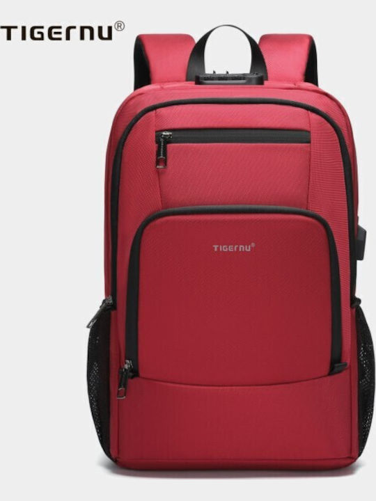 Tigernu Waterproof Laptop Backpack for 15.6" in Red Colour T-B91139A