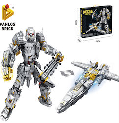 Panlos Brick Ρομπότ - Αεροπλάνο (2 Μορφές) Megatron για 6+ Ετών 1106τμχ