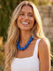 Bode Blue Necklace