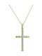 Ortaxidis Gold Cross 14K with Chain