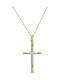 Ortaxidis Gold Cross 14K with Chain