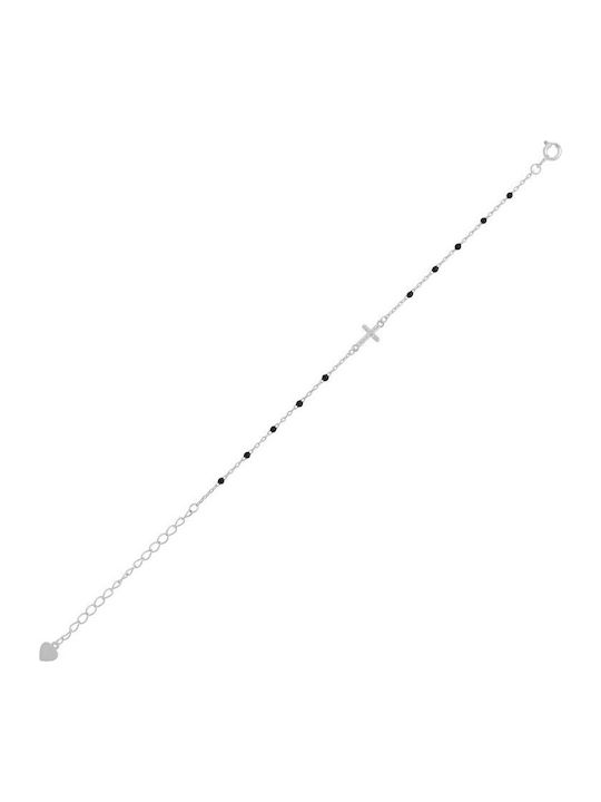 Prince Silvero Damen Armband mit Kreuz-Design a...