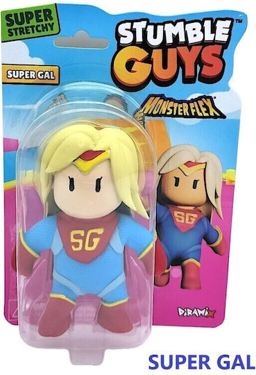 Just Toys Stumble Guys Super Gal for Ages 6+ 12cm
