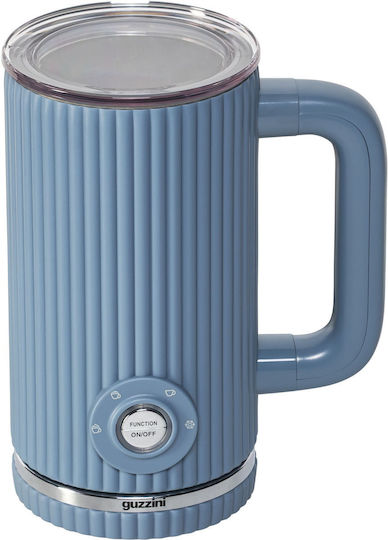 Guzzini Milk Frother for Hot & Cold Milk Foam with Non-Stick Coating
