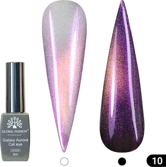 Global Fashion Global Fashion Gel Nail Polish 010 Cat Eye 8ml