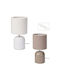 Koopman Metal Table Lamp LED with White Shade
