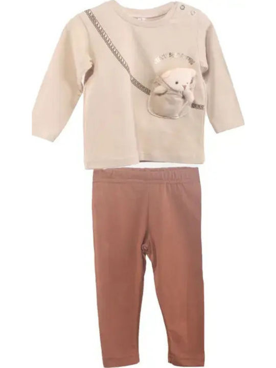Summer Set 3 Pieces Brown Bear Friends