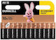 Duracell Baterii alcaline AA 1.5V 12 bucăți