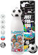 Koupakoupa Chopper Stainless Steel Kids Water Bottle One Piece Non Spill Multicolour 550ml