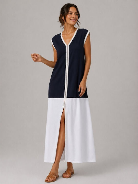 Summer Maxi T-Shirt Dress Black