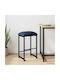 Barhocker Hölzernes Blau 40x32x74cm