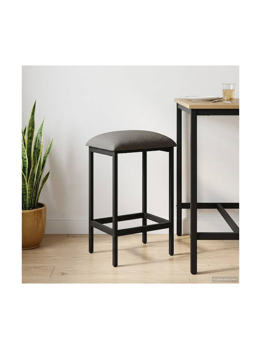 Barhocker Hölzernes Offenes Grau 40x32x64cm