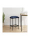 vidaXL Hocker Bar Hölzernes Blau 40x32x64cm