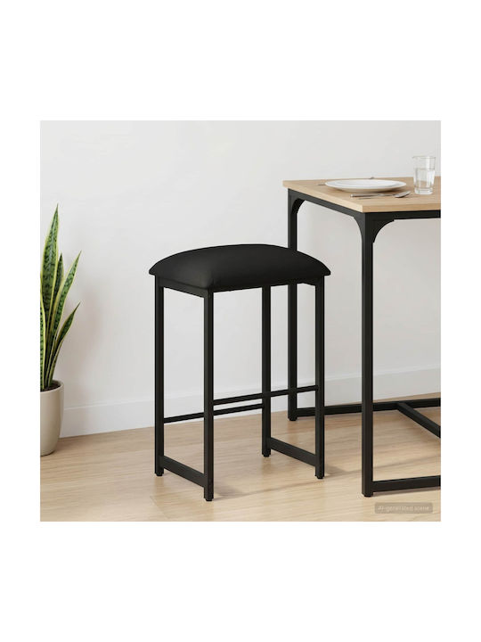 vidaXL Hocker Bar Hölzernes Schwarz 40x32x74cm