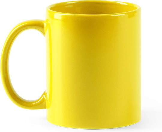 Papaya Ceramic Yellow Mug 370ml