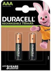 Duracell Baterii reîncărcabile A 750mAh 2 bucăți