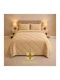 Mia Home Set Tagesdecken Übergröße Beige 220x240cm 3 Stück