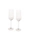 Out of the Blue Set Brillen Champagner Kelch Glas 250ml 2 Stück