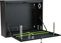 Wandmontierter Rack-Schrank Cr19-3u-180-b Stalflex
