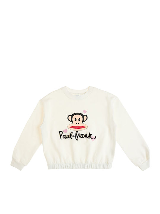 Kinder-Sweatshirt Ecru
