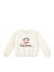Kinder-Sweatshirt Ecru