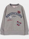 Fleece Bluză și hanorac pentru copii Gri Sweatshirt