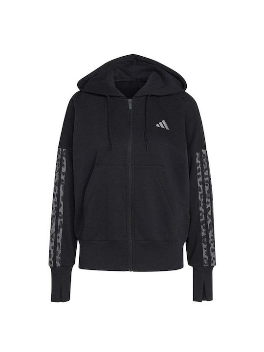 3-stripes Γυναικεία Αθλητική Ζακέτα Animal Print