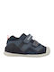 Kids Sneakers Anatomic with Hoop & Loop Closure Blue